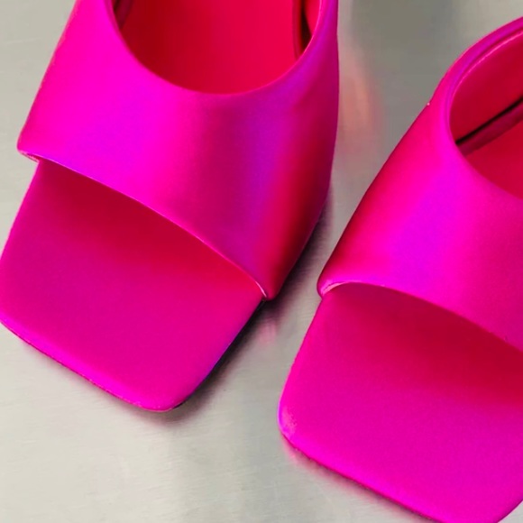 Sale New Kalen pink open toe heels - Picture 2 of 3